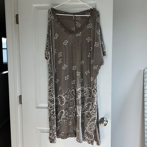 Magnolia Pearl paisley cotton jersey dress